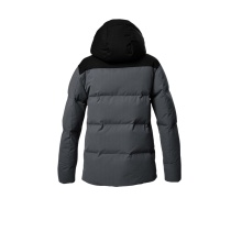 Killtec Winterjacke Kow 376 in Daunenoptik (wind- und wasserdicht, atmungsaktiv, PFC-frei) anthrazitgrau Kinder
